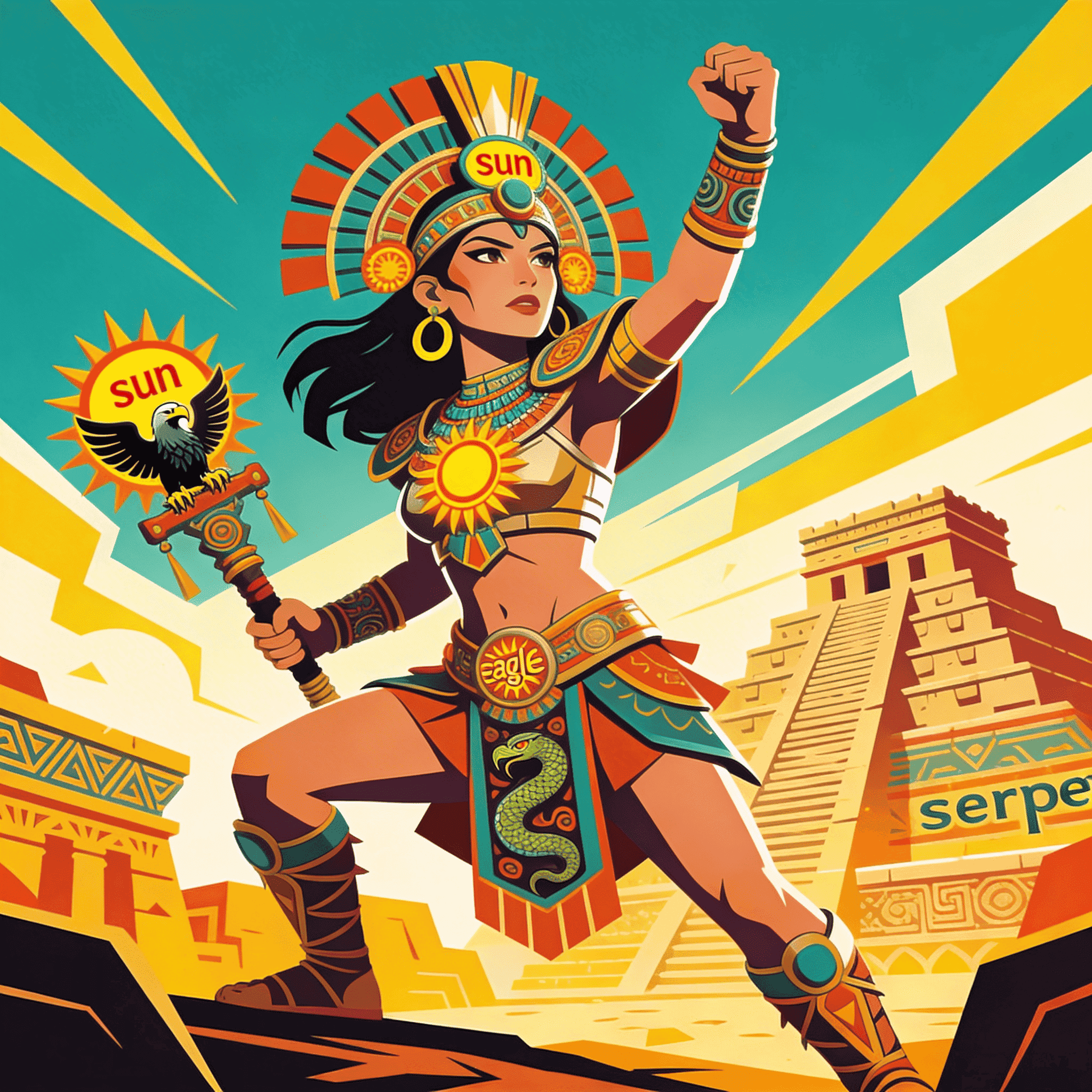 Aztec Warrior Princess Quest